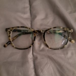 Eyeglasses, new, pearl tortoise
